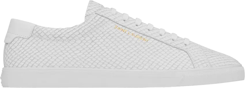  Saint Laurent Andy Low &#039;Python - Optic White&#039;