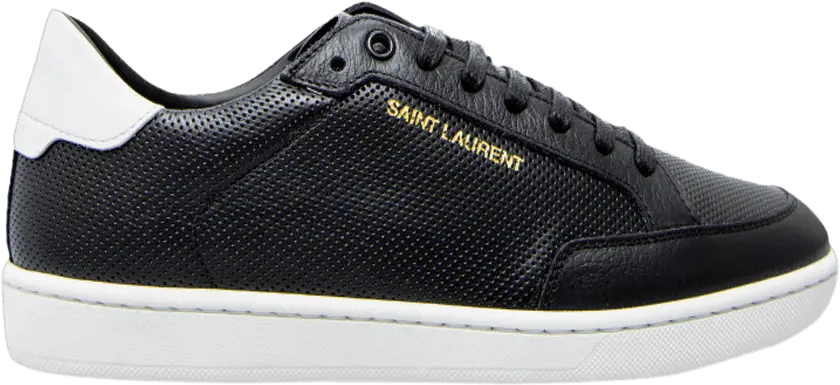  Saint Laurent Court Classic SL-10 Low &#039;Black White&#039;