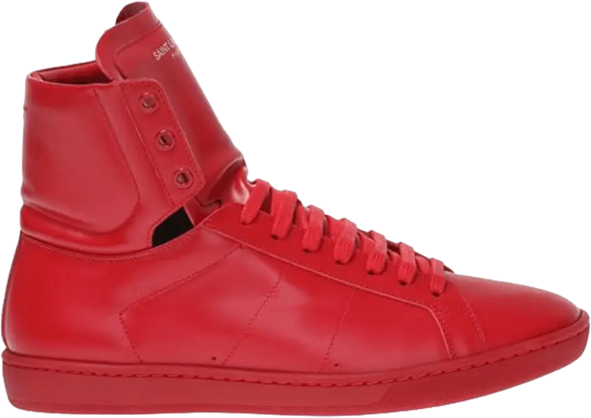  Saint Laurent Court Classic SL/01H High &#039;New Red&#039;