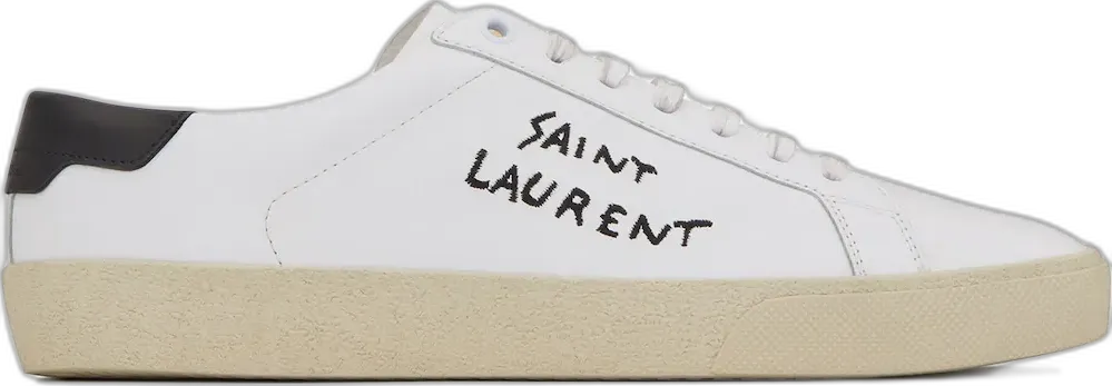 Saint Laurent Court Classic SL/06 Optic White Black (Women&#039;s)