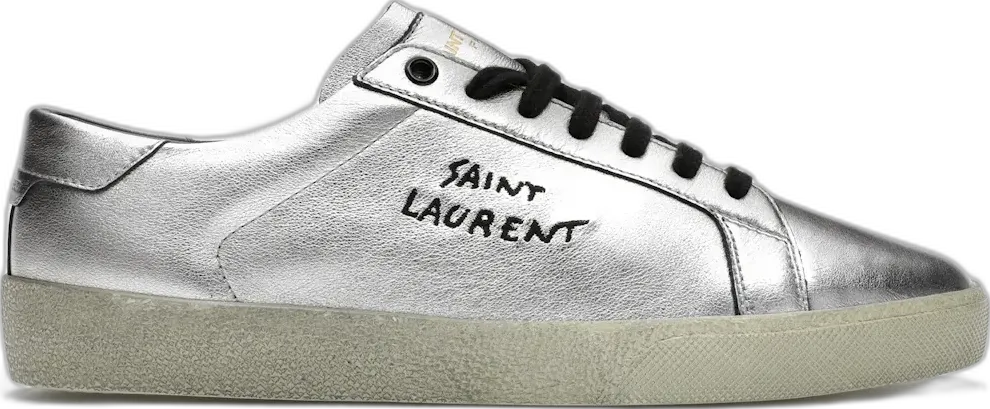  Saint Laurent Court Classic SL/06 Silver