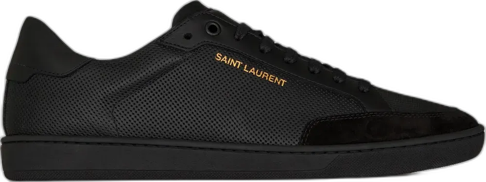 Saint Laurent Court Classic SL/10 Perforated Black