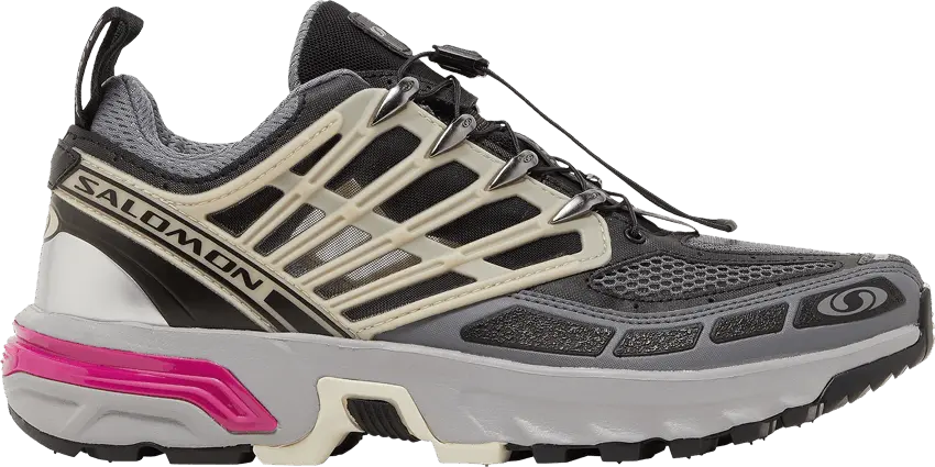  Salomon ACS Pro Advanced Black Alloy Feather Grey Purple