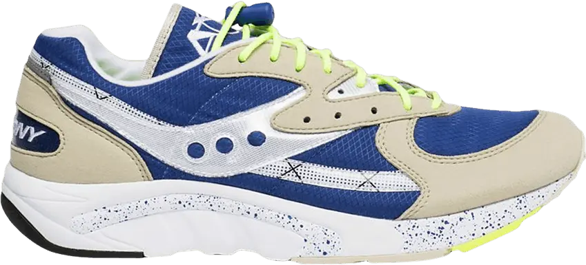 Saucony Aya &#039;Blue Neon&#039;