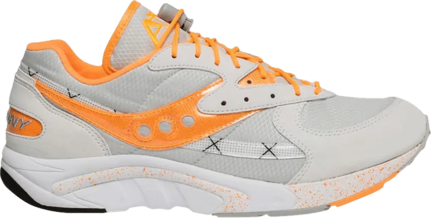 Saucony Aya &#039;White Orange Glow&#039;