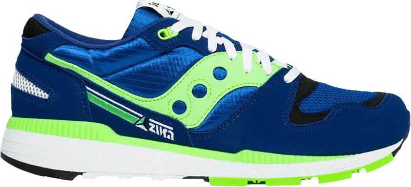  Saucony Azura &#039;Blue Neon Green&#039;