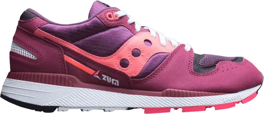 Saucony Azura &#039;Maroon Pink&#039;