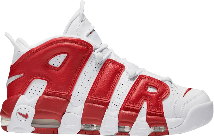  Nike Air More Uptempo Varsity Red (GS)