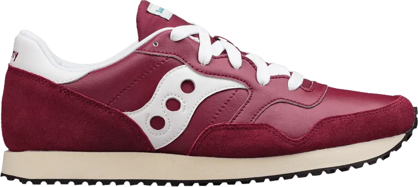  Saucony DXN Trainer &#039;Burgundy White&#039;