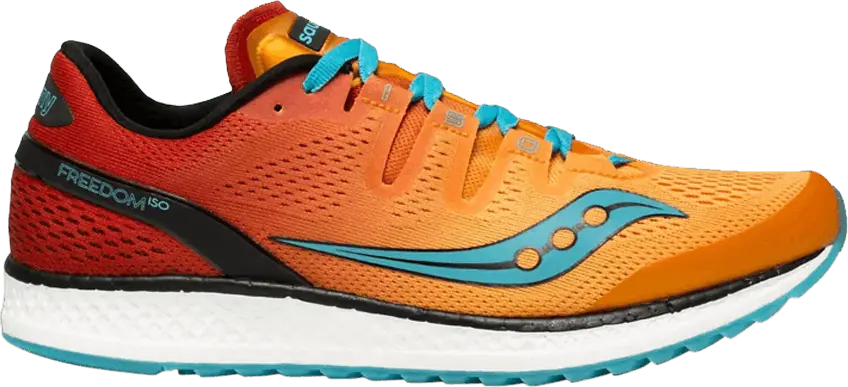  Saucony Freedom ISO &#039;Orange Red&#039;