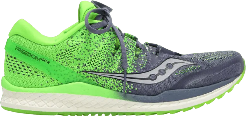  Saucony Freedom ISO 2 &#039;Grey Slime&#039;