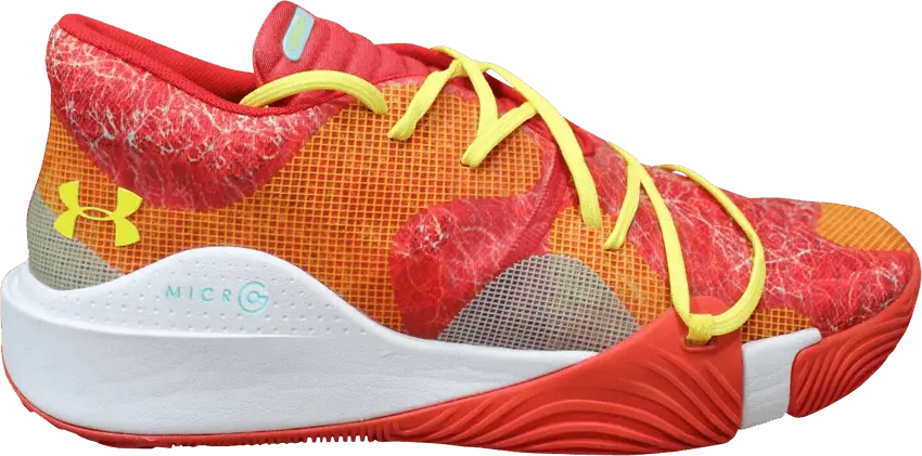  Under Armour Anatomix Spawn Low &#039;Red Orange Yellow&#039;