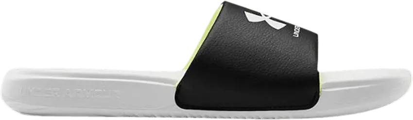 Under Armour Ansa Fixed Slide GS &#039;White Black&#039;