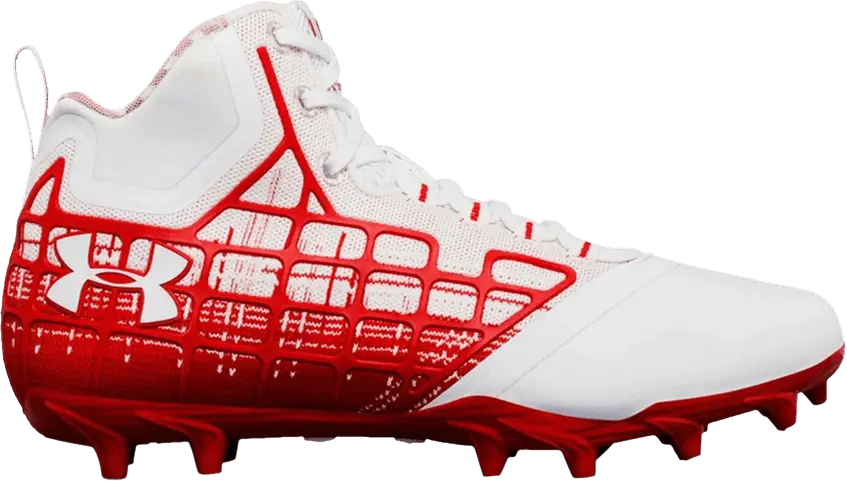  Under Armour Banshee Mid MC &#039;White Red&#039;