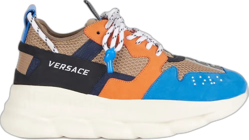  Versace Chain Reaction 2 Brown Orange Blue