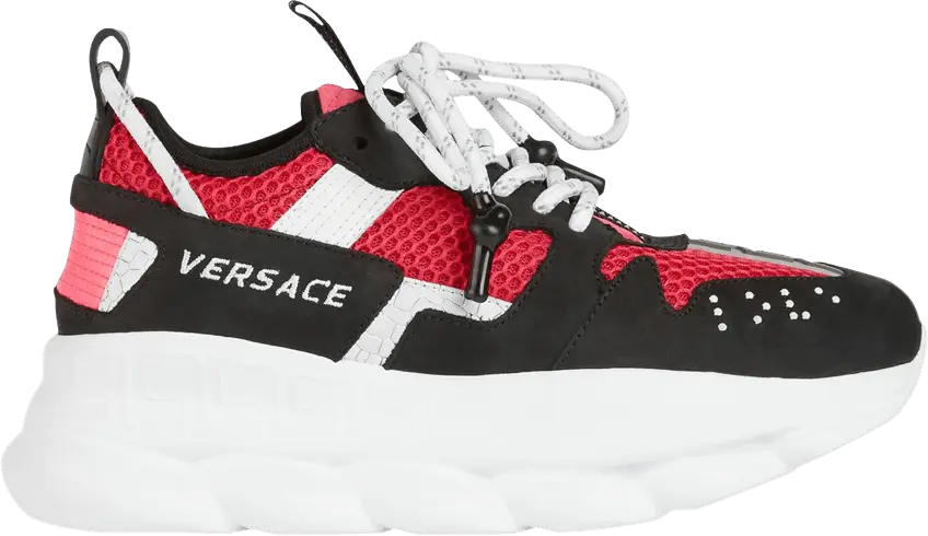  Versace Chain Reaction Black Fuschia (Women&#039;s)