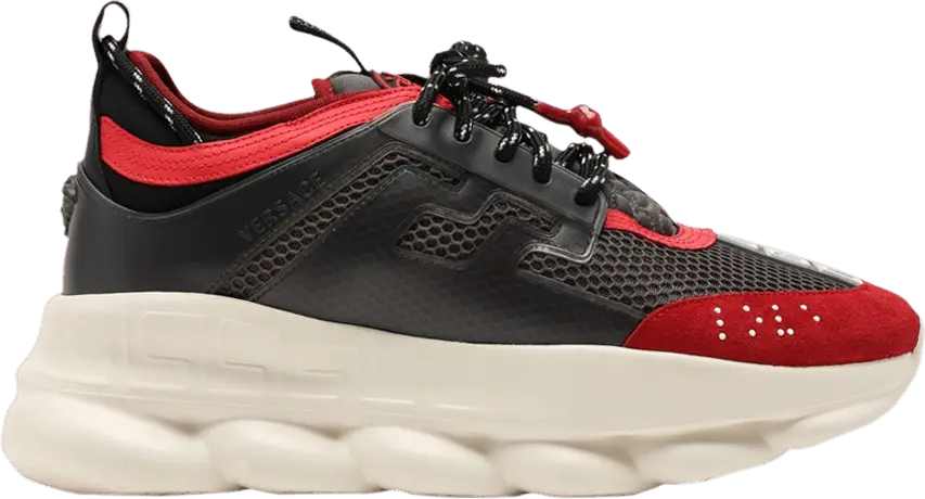  Versace Chain Reaction Black Red White