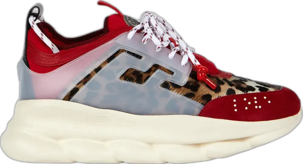  Versace Chain Reaction Red Cheeta