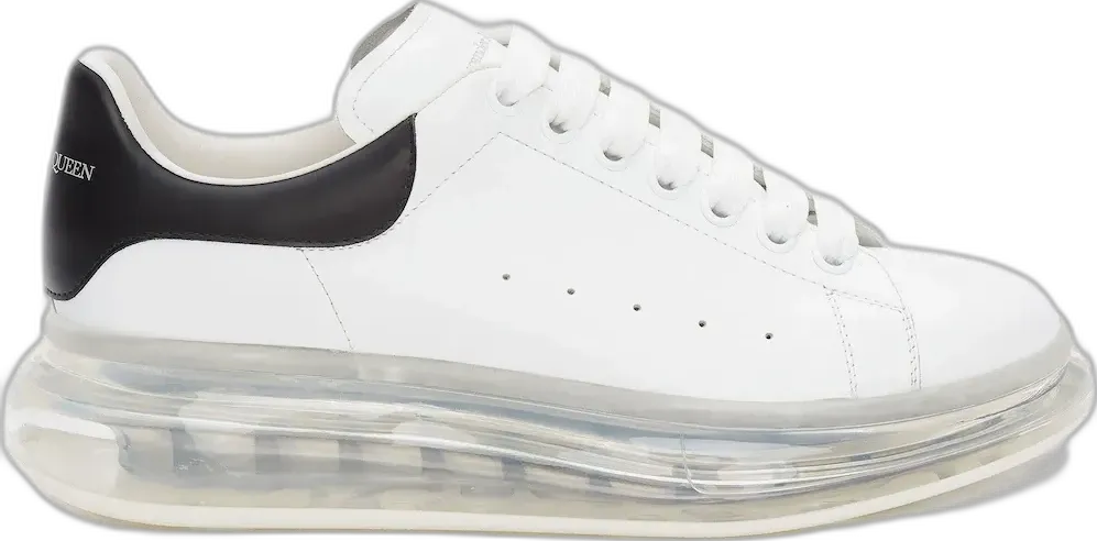  Alexander Mcqueen Alexander McQueen Oversized Clear Sole Black