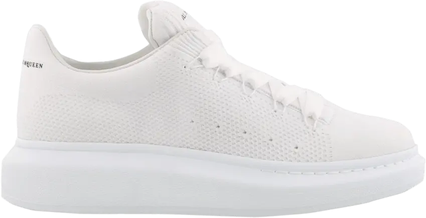  Alexander Mcqueen Alexander McQueen Oversized Knitted Sneaker &#039;White&#039;