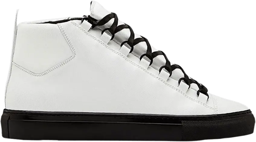  Balenciaga Arena High &#039;White Black&#039;