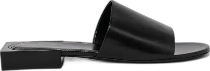 Balenciaga Box Mule Sandal Black (W)