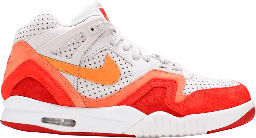  Nike Air Tech Challenge II Light Bone Laser Orange