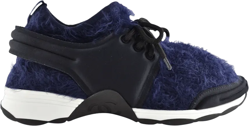  Chanel Stretch Fabric Sneaker &#039;Navy Black&#039;