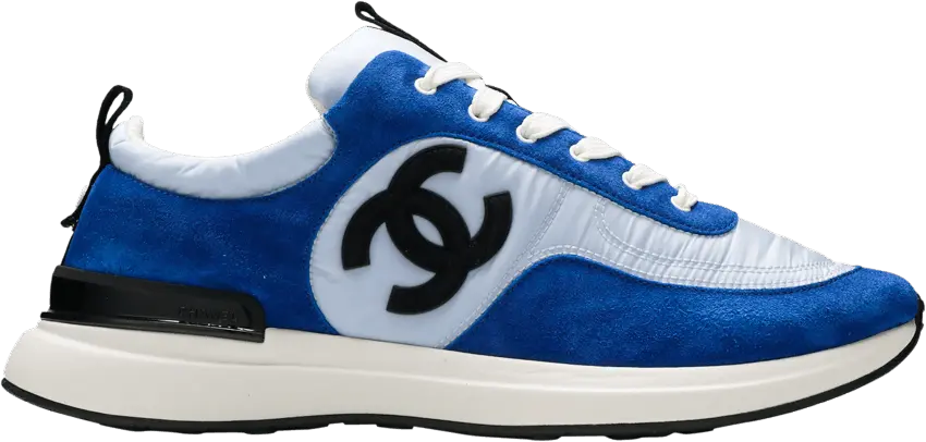 Chanel Suede Calfskin Sneaker &#039;Blue&#039;