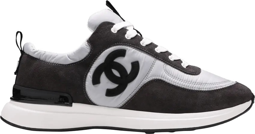 Chanel Suede Calfskin Sneaker &#039;Dark Grey&#039;