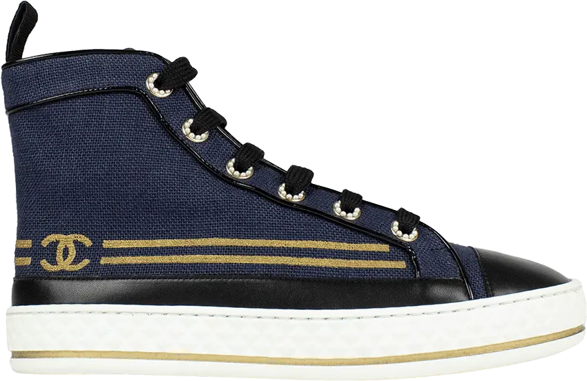  Chanel Wmns High Top &#039;Navy Blue&#039;