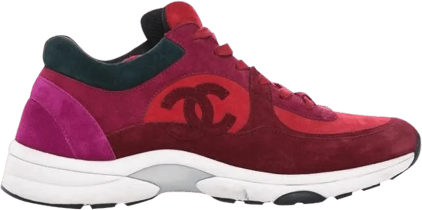  Chanel Wmns Sneaker &#039;Burgundy Red&#039;