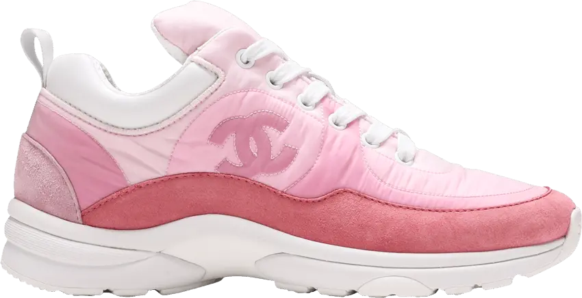  Chanel Wmns Suede Calfskin Sneaker &#039;Pale Pink&#039;