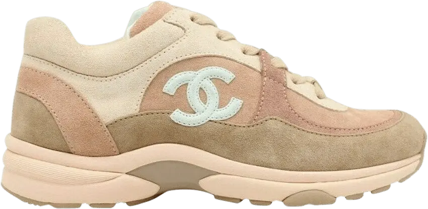  Chanel Wmns Suede Calfskin Sneaker &#039;Pink&#039;
