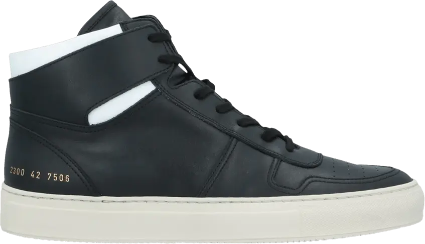  Common Projects BBall High &#039;Black White&#039;