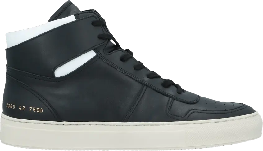 Common Projects BBall High &#039;Black White&#039;