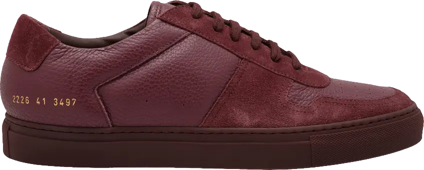  Common Projects Bball Low Premium &#039;Bordeaux&#039;