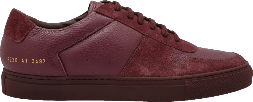 Common Projects Bball Low Premium &#039;Bordeaux&#039;