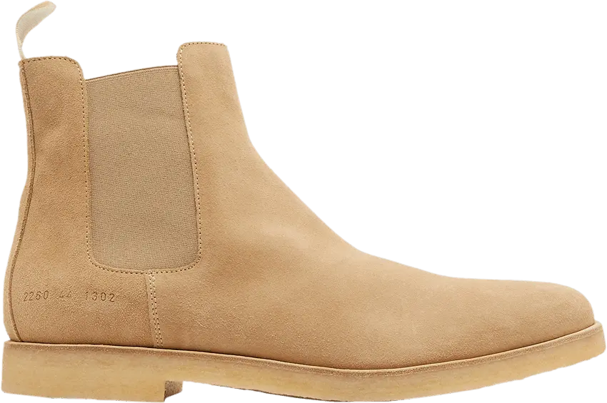  Common Projects Chelsea Boot Suede &#039;Tan&#039;