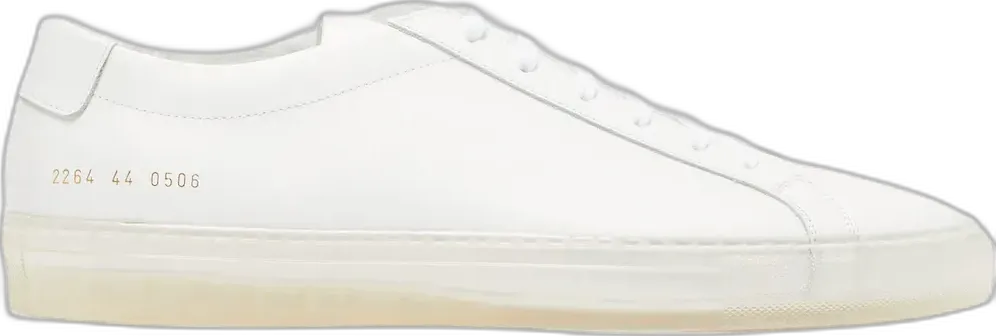  Common Projects Original Achilles White Translucent Sole