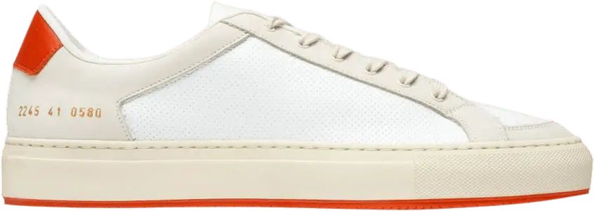 Common Projects Retro 70&#039;s &#039;White Orange&#039;