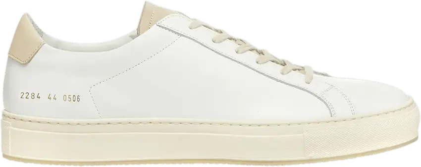  Common Projects Retro Low Special Edition &#039;White&#039;