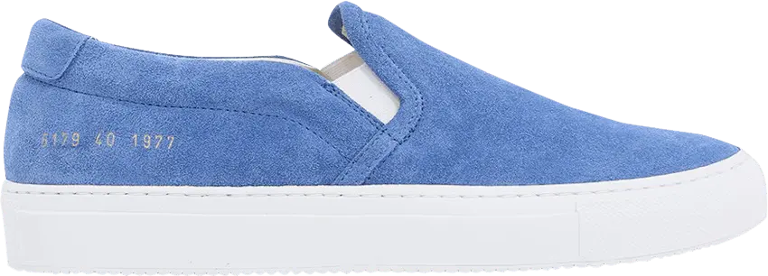 Common Projects Slip-On &#039;Blue Suede&#039;