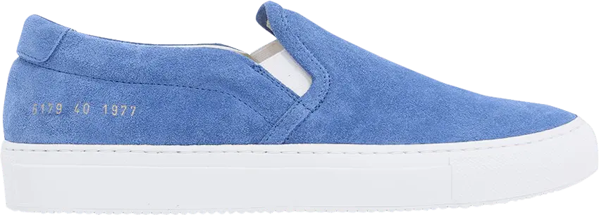  Common Projects Slip-On &#039;Blue Suede&#039;