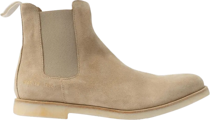  Common Projects Suede Chelsea Boot &#039;Tan&#039;