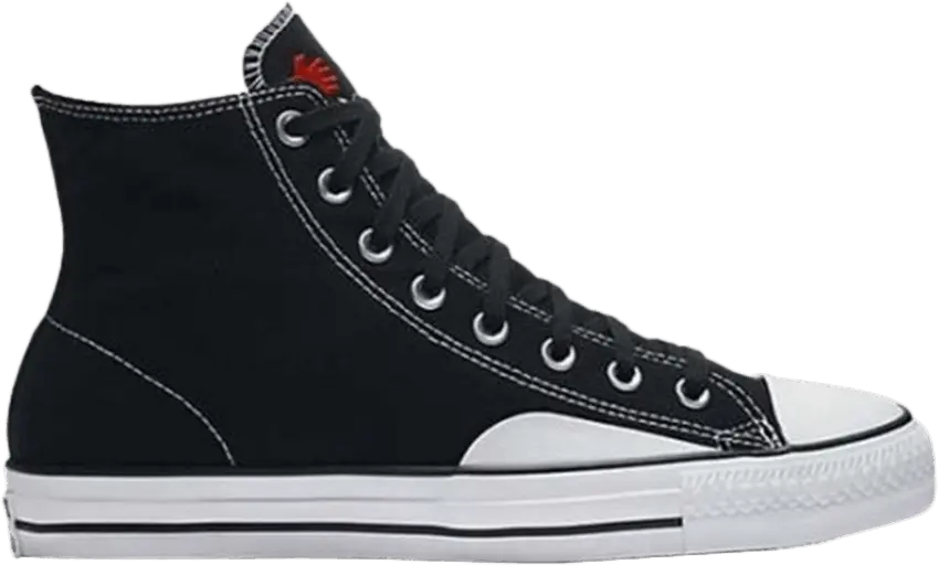  Converse Chocolate Skateboards x Chuck Taylor All Star Pro Hi &#039;Black White Red&#039;