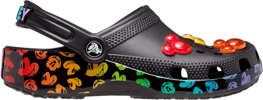  Crocs Disney x Classic Clog Kids &#039;Mickey Rainbow Celebration&#039;