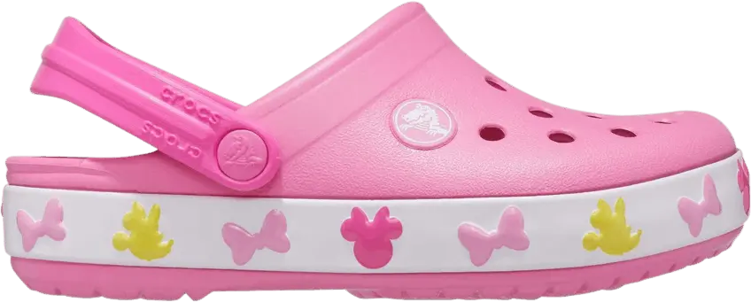  Crocs Disney x Classic Clog Toddler &#039;Fun Lab Mickey Lights - Pink Lemonade&#039;