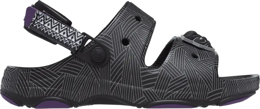  Crocs Marvel x All-Terrain Sandal &#039;Black Panther&#039;