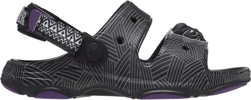 Crocs Marvel x All-Terrain Sandal Kids &#039;Black Panther&#039;